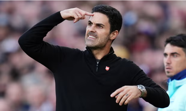 Arteta tries to defuse row with Manchester City rival